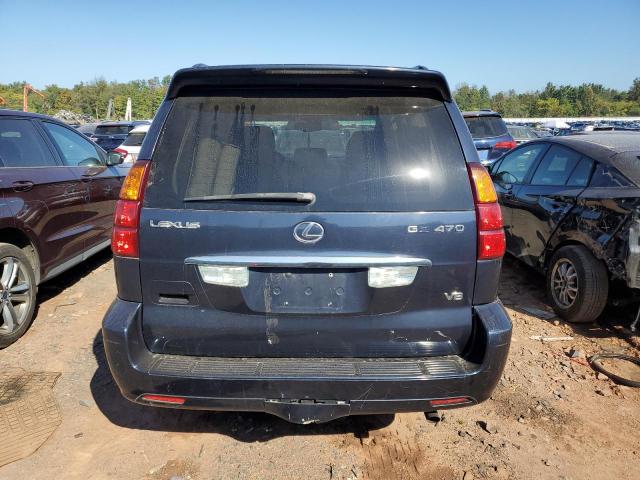 JTJBT20X250072525 - 2005 LEXUS GX 470 BLUE photo 6