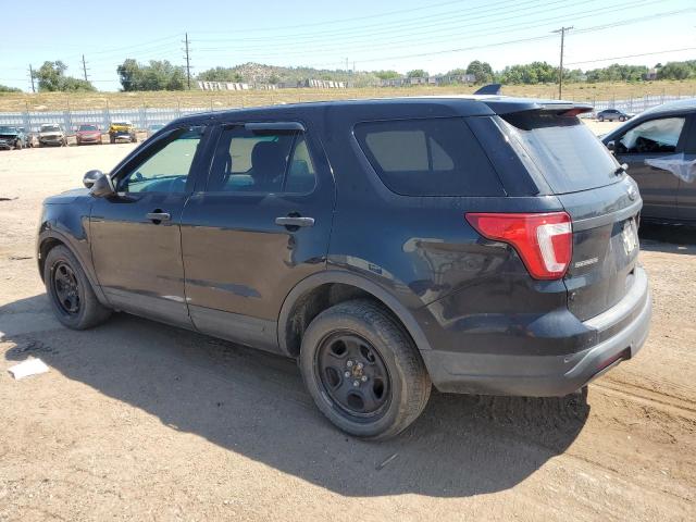 1FM5K8AR7JGB68962 - 2018 FORD EXPLORER POLICE INTERCEPTOR Սև լուսանկար 2