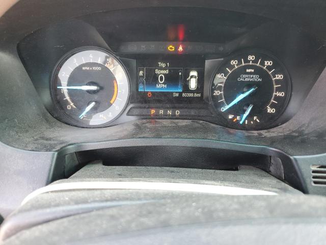 1FM5K8AR7JGB68962 - 2018 FORD EXPLORER POLICE INTERCEPTOR Սև լուսանկար 9