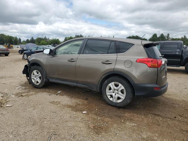 JTMZFREV0FD074700 - 2015 TOYOTA RAV4 LE ნაცრისფერი ფოტო 2