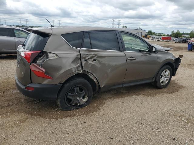 JTMZFREV0FD074700 - 2015 TOYOTA RAV4 LE ნაცრისფერი ფოტო 3