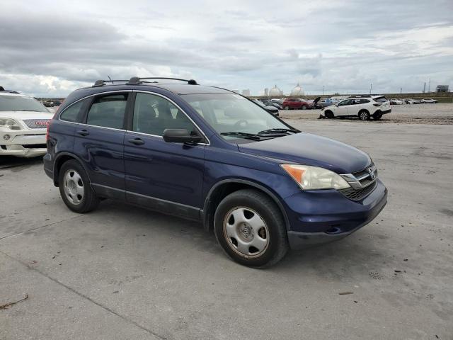 5J6RE3H39AL050530 - 2010 HONDA CR-V LX BLUE photo 4