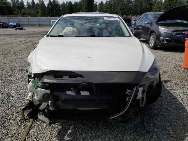 JM1BM1W34E1197499 - 2014 MAZDA 3 GRAND TOURING WHITE photo 5