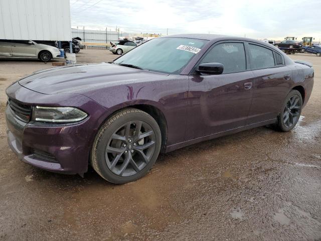 2C3CDXBG2MH632900 - 2021 DODGE CHARGER SXT PURPLE photo 1