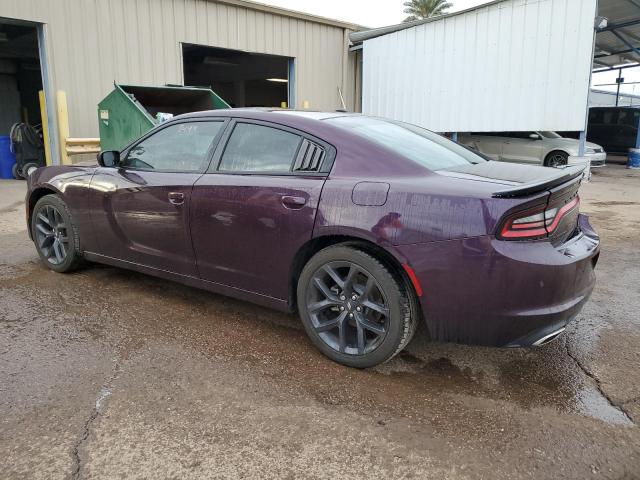 2C3CDXBG2MH632900 - 2021 DODGE CHARGER SXT PURPLE photo 2