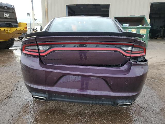 2C3CDXBG2MH632900 - 2021 DODGE CHARGER SXT PURPLE photo 6