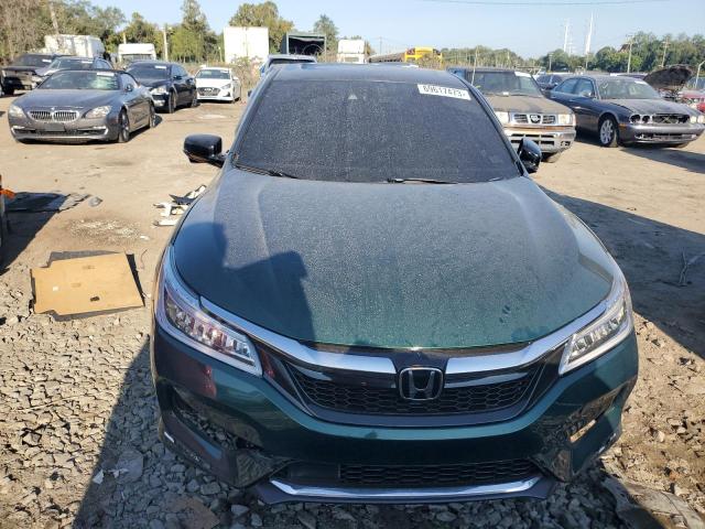 1HGCR3F93HA015285 - 2017 HONDA ACCORD TOURING GREEN photo 5