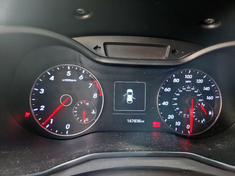 KMHTC6AE7GU269497 - 2016 HYUNDAI VELOSTER TURBO BLUE photo 9