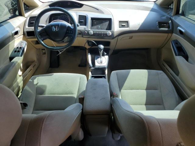 1HGFA16578L046985 - 2008 HONDA CIVIC LX RED photo 8