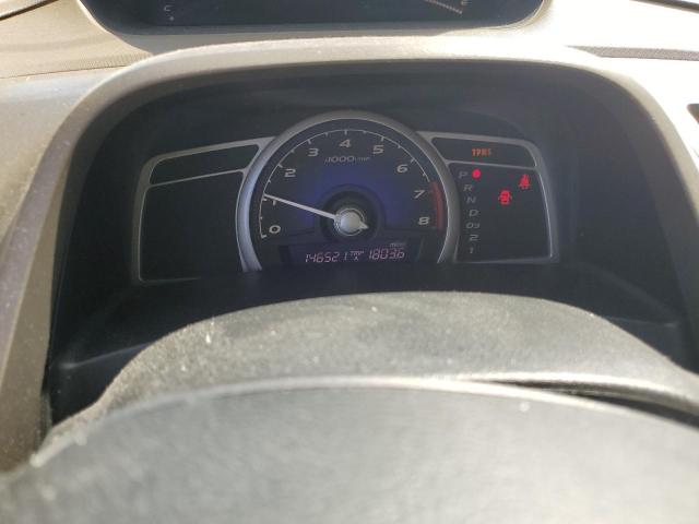 1HGFA16578L046985 - 2008 HONDA CIVIC LX RED photo 9