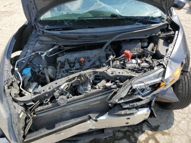 2HGFG3B01FH524915 - 2015 HONDA CIVIC EXL ნაცრისფერი ფოტო 11