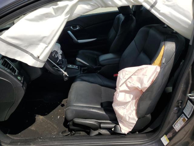 2HGFG3B01FH524915 - 2015 HONDA CIVIC EXL ნაცრისფერი ფოტო 7