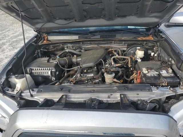 5TFAX5GN8GX055120 - 2016 TOYOTA TACOMA DOUBLE CAB ვერცხლისფერი ფოტო 11