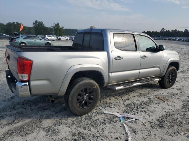 5TFAX5GN8GX055120 - 2016 TOYOTA TACOMA DOUBLE CAB ვერცხლისფერი ფოტო 3