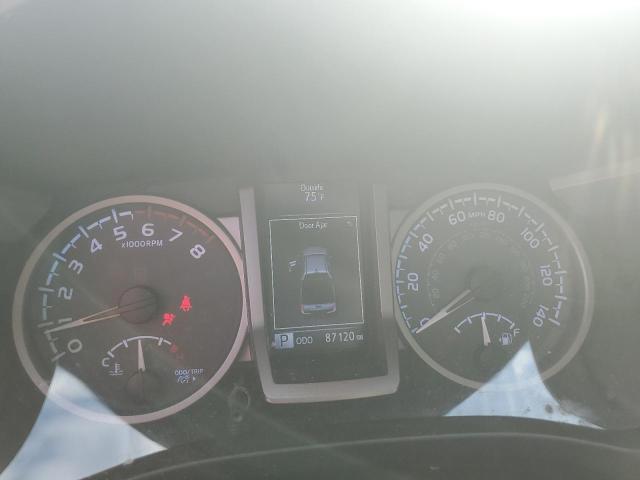 5TFAX5GN8GX055120 - 2016 TOYOTA TACOMA DOUBLE CAB ვერცხლისფერი ფოტო 9