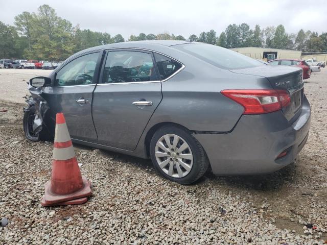 3N1AB7AP2HY341536 - 2017 NISSAN SENTRA S GRAY photo 2