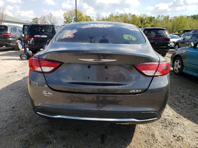 1C3CCCAB4FN699882 - 2015 CHRYSLER 200 LIMITED GRAY photo 6