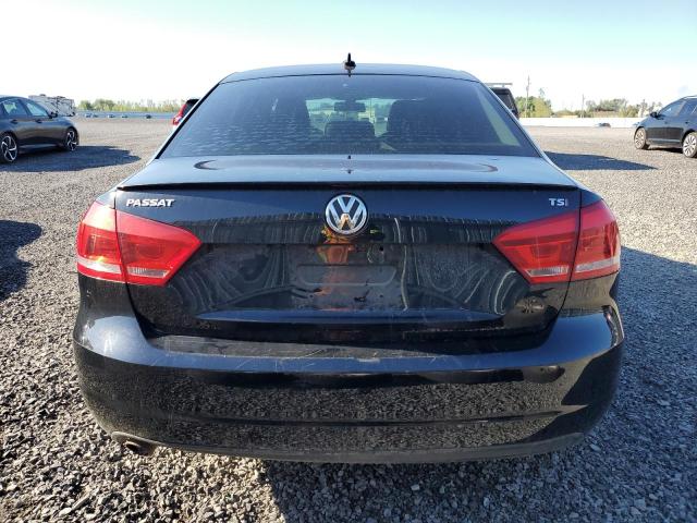 1VWBS7A33FC008277 - 2015 VOLKSWAGEN PASSAT SE BLACK photo 6