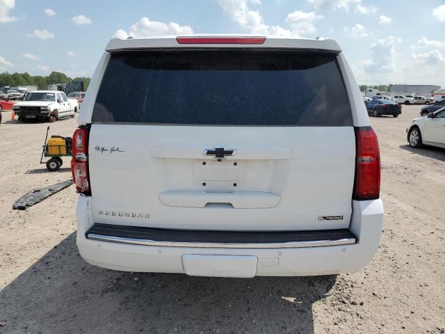 1GNSCJKCXHR247800 - 2017 CHEVROLET SUBURBAN C1500 PREMIER WHITE photo 6