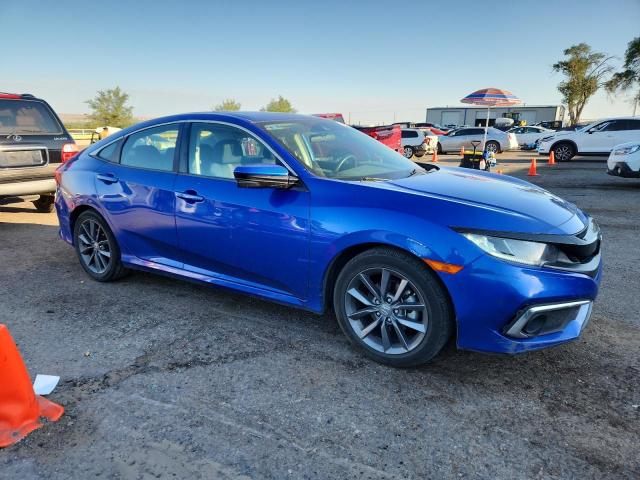 19XFC1F34KE011781 - 2019 HONDA CIVIC EX BLUE photo 4