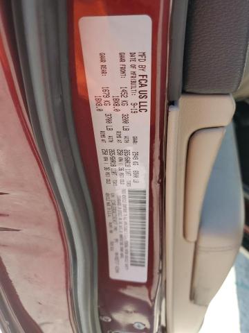 1C4RJEBGXLC161017 - 2020 JEEP GRAND CHER LIMITED RED photo 14