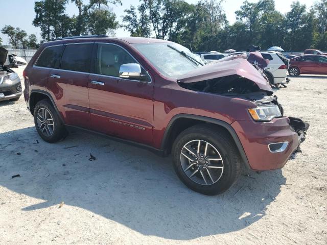 1C4RJEBGXLC161017 - 2020 JEEP GRAND CHER LIMITED RED photo 4