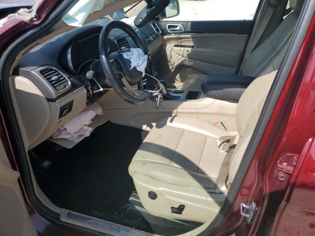 1C4RJEBGXLC161017 - 2020 JEEP GRAND CHER LIMITED RED photo 7