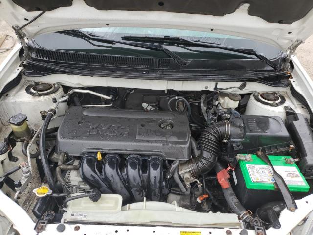 2T1KR32E68C707940 - 2008 TOYOTA COROLLA MA XR WHITE photo 12
