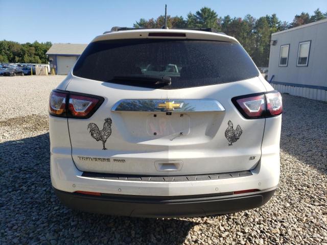 1GNKVGKD1HJ214026 - 2017 CHEVROLET TRAVERSE LT WHITE photo 6