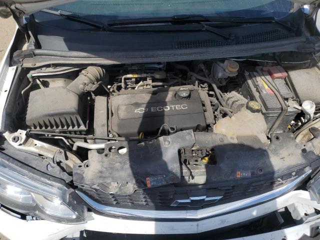 1G1JD5SH0J4100479 - 2018 CHEVROLET SONIC LT WHITE photo 11