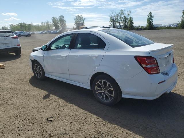 1G1JD5SH0J4100479 - 2018 CHEVROLET SONIC LT WHITE photo 2