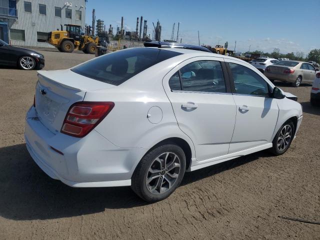 1G1JD5SH0J4100479 - 2018 CHEVROLET SONIC LT WHITE photo 3