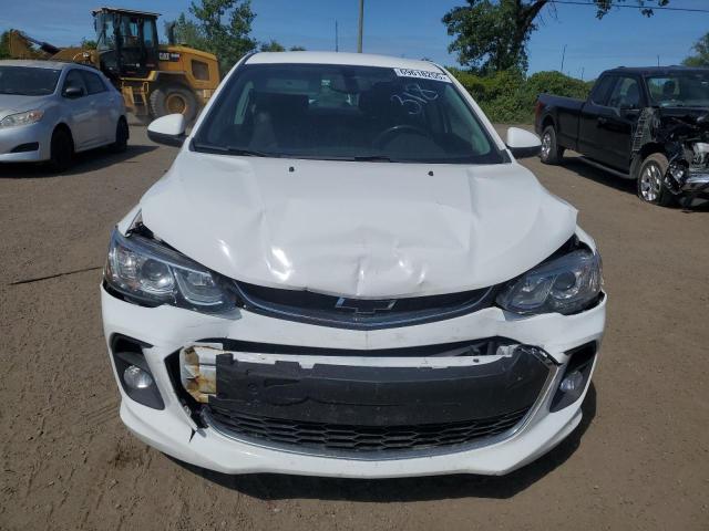 1G1JD5SH0J4100479 - 2018 CHEVROLET SONIC LT WHITE photo 5