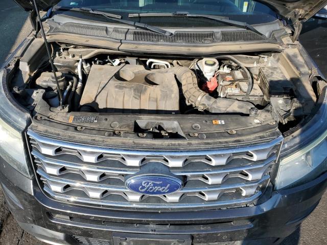 1FM5K8FH1HGC05420 - 2017 FORD EXPLORER LIMITED GRAY photo 11