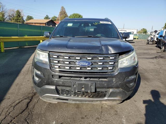 1FM5K8FH1HGC05420 - 2017 FORD EXPLORER LIMITED GRAY photo 5