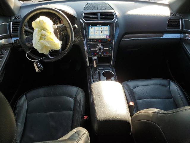 1FM5K8FH1HGC05420 - 2017 FORD EXPLORER LIMITED GRAY photo 8