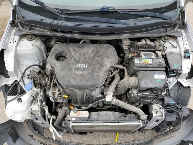 KMHCT5AE1HU301243 - 2017 HYUNDAI ACCENT SE SILVER photo 11