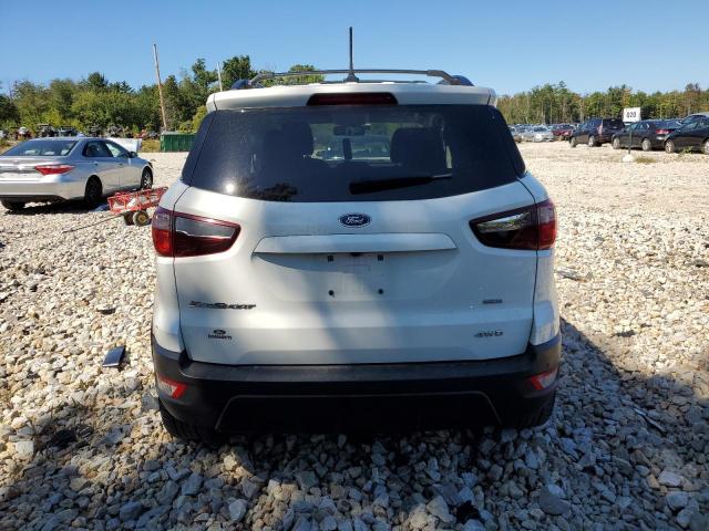 MAJ6P1CL0JC178837 - 2018 FORD ECOSPORT SES WHITE photo 6