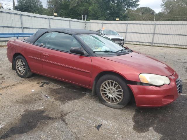 1C3EL55R06N226668 - 2006 CHRYSLER SEBRING TOURING MAROON photo 4