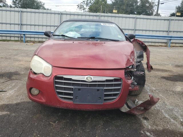 1C3EL55R06N226668 - 2006 CHRYSLER SEBRING TOURING MAROON photo 5