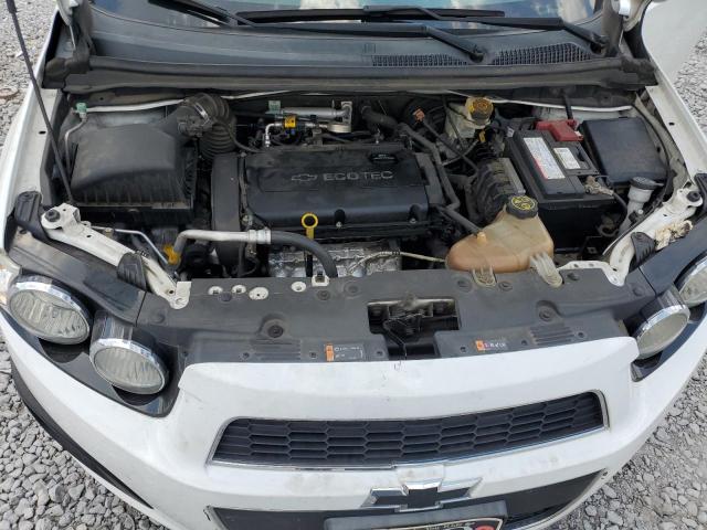1G1JC5SH5F4135626 - 2015 CHEVROLET SONIC LT თეთრი ფოტო 11