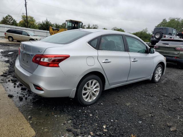 3N1AB7AP2KY285377 - 2019 NISSAN SENTRA SV S SILVER photo 3