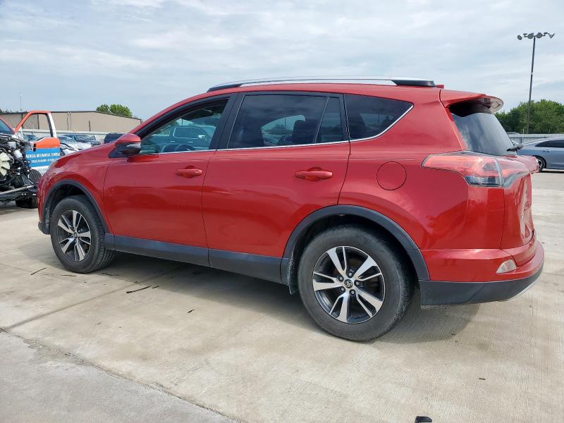 2T3RFREV8GW442349 - 2016 TOYOTA RAV4 XLE RED photo 2