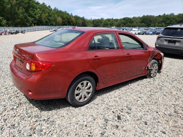 JTDBU4EE2A9097014 - 2010 TOYOTA COROLLA BASE წითელი ფოტო 3