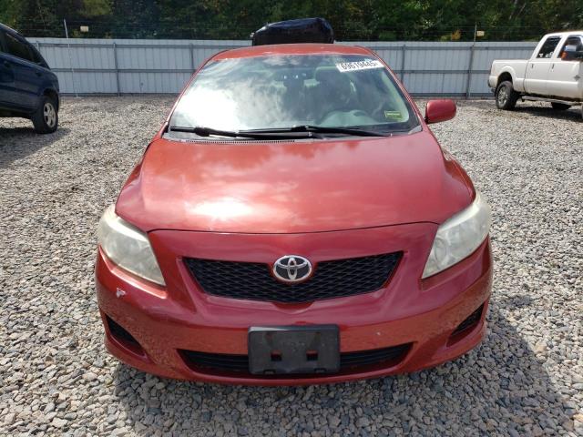 JTDBU4EE2A9097014 - 2010 TOYOTA COROLLA BASE წითელი ფოტო 5
