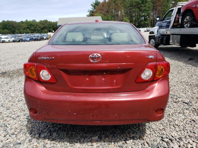 JTDBU4EE2A9097014 - 2010 TOYOTA COROLLA BASE წითელი ფოტო 6