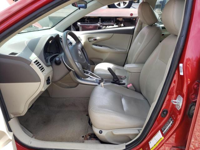 JTDBU4EE2A9097014 - 2010 TOYOTA COROLLA BASE წითელი ფოტო 7