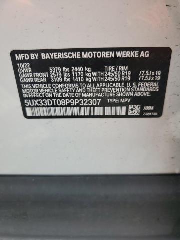 5UX33DT08P9P32307 - 2023 BMW X4 XDRIVE30I თეთრი ფოტო 14