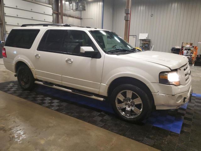 1FMFK20569LA01964 - 2009 FORD EXPEDITION EL LIMITED WHITE photo 4