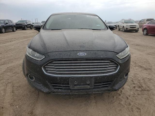 3FA6P0H94ER270953 - 2014 FORD FUSION SE BLACK photo 5